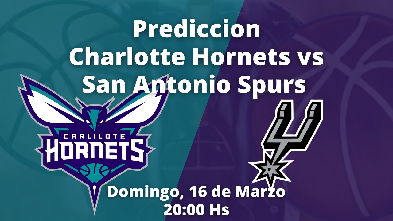 Prediccion Charlotte Hornets vs San Antonio Spurs