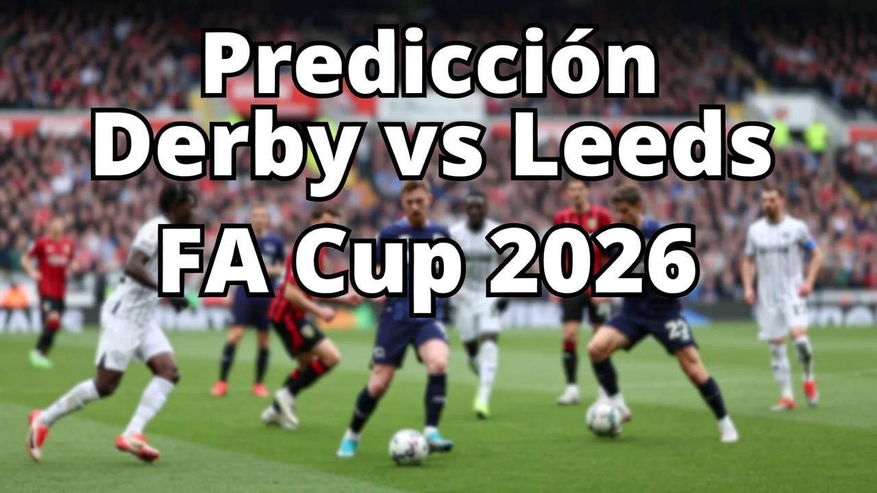 Predicción Derby County vs Leeds United FA Cup 11 Enero 2026 Hora México 06:00