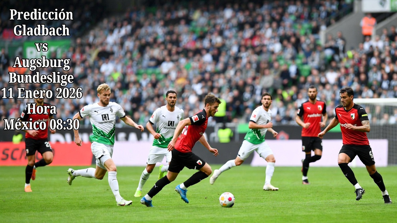 Predicción Gladbach vs Augsburg Bundesliga 11 Enero 2026 Hora México 08:30
