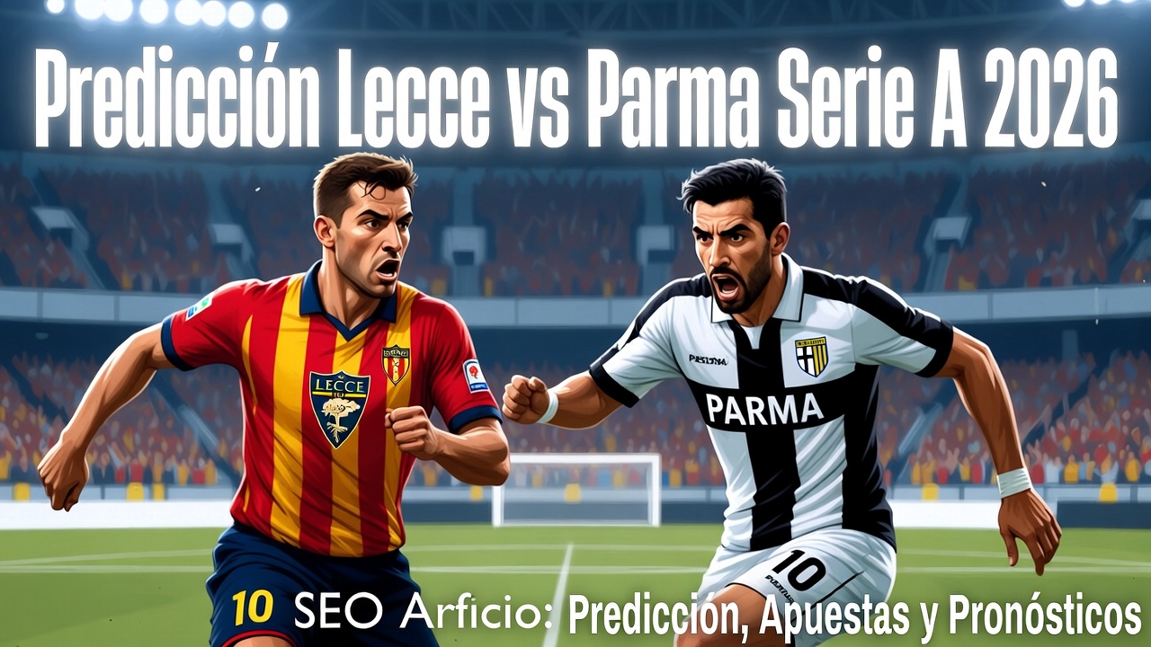 Predicción Lecce vs Parma Serie A 11 Enero 2026 Hora México 0530