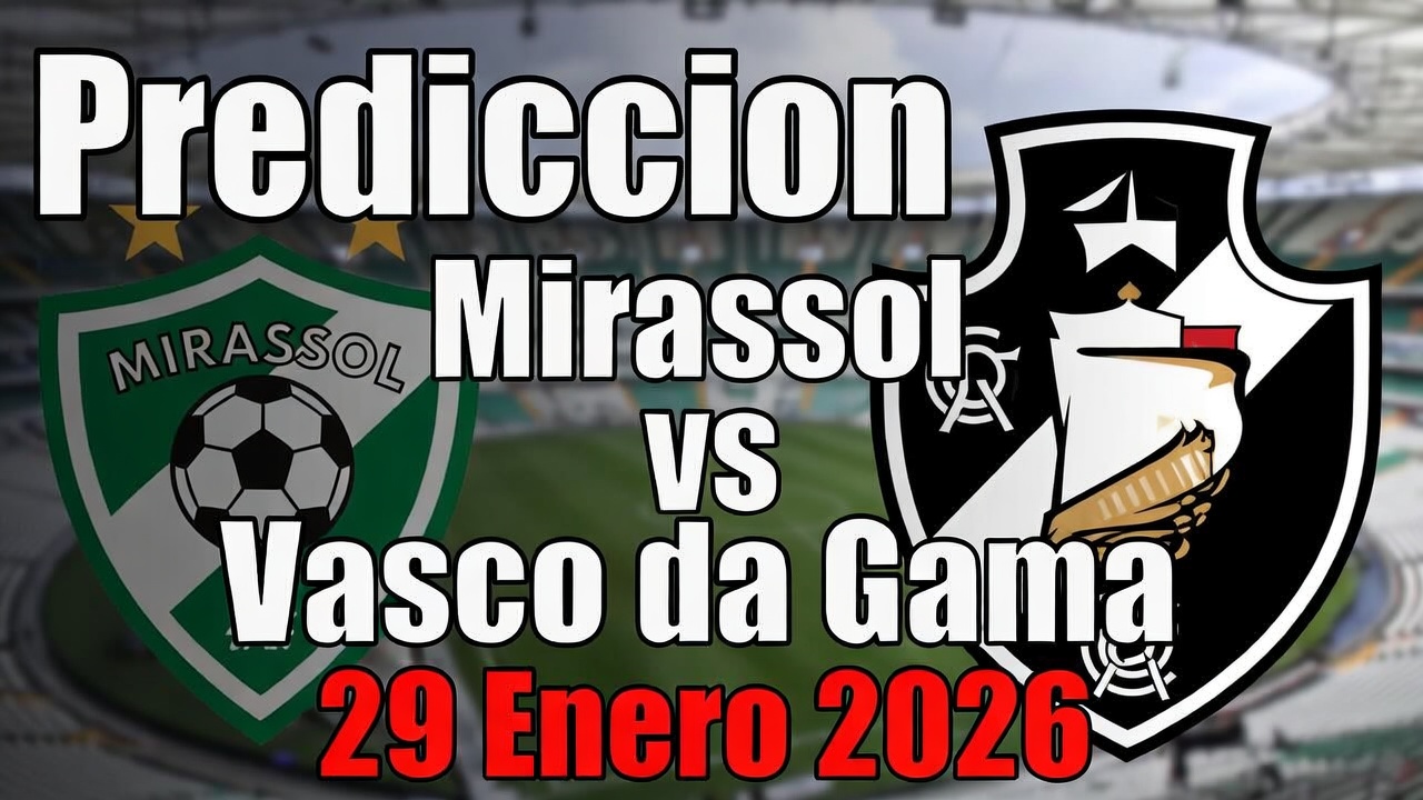 Prediccion Mirassol vs Vasco da Gama 29 Enero 2026