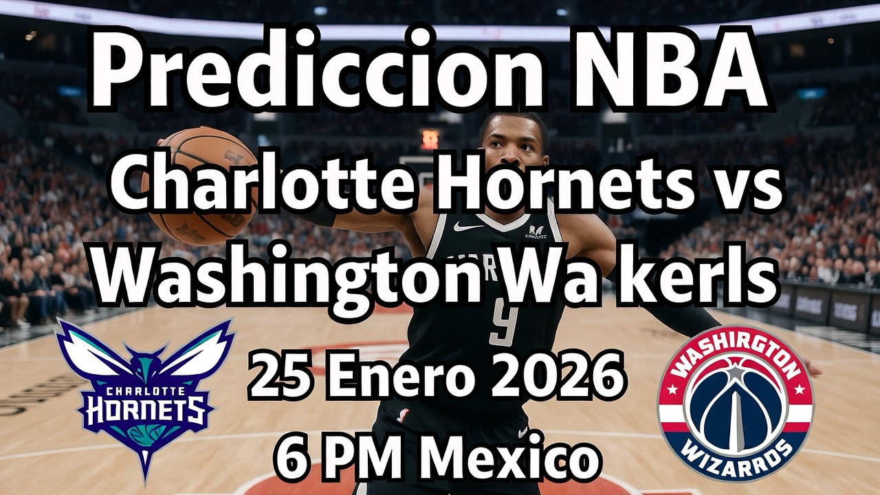 Predicción NBA Hornets vs Wizards – 25 enero 2026