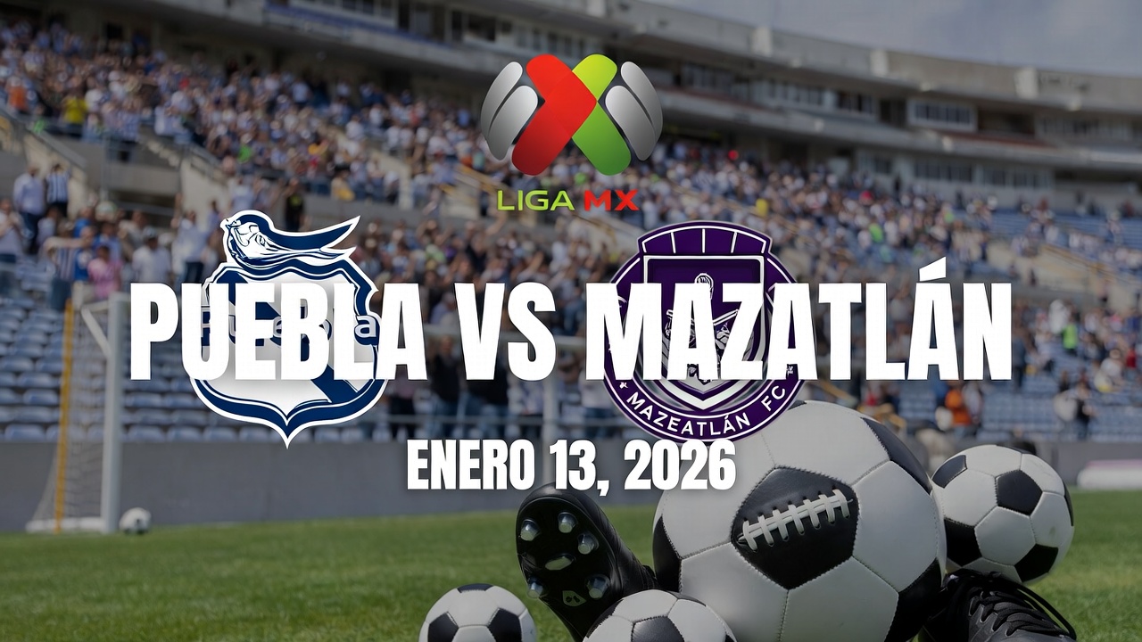 Prediccion Puebla vs Mazatlan Liga MX 13 Enero 2026 1700 Hora Mexico