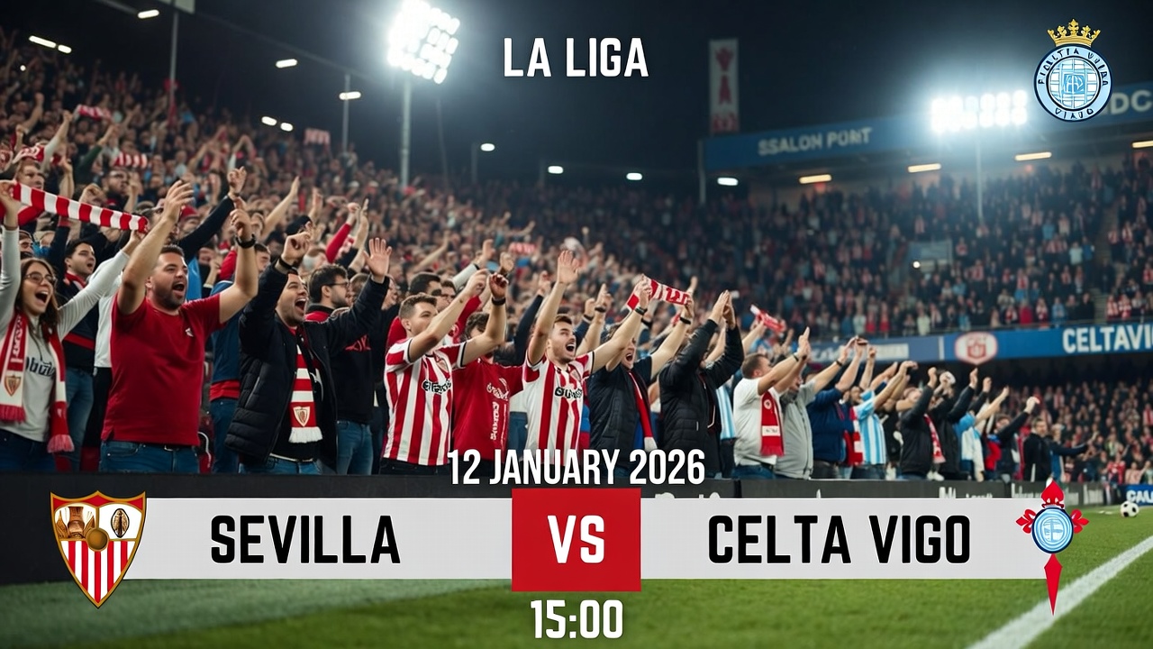 Prediccion Sevilla vs Celta Vigo La Liga 12 Enero 2026 Hora Mexico 1400