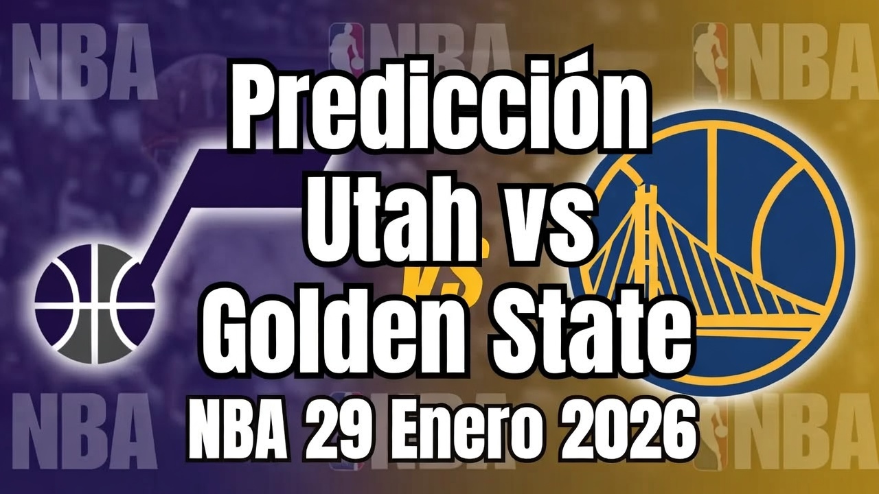 Predicción Utah vs Golden State NBA 29 Enero 2026