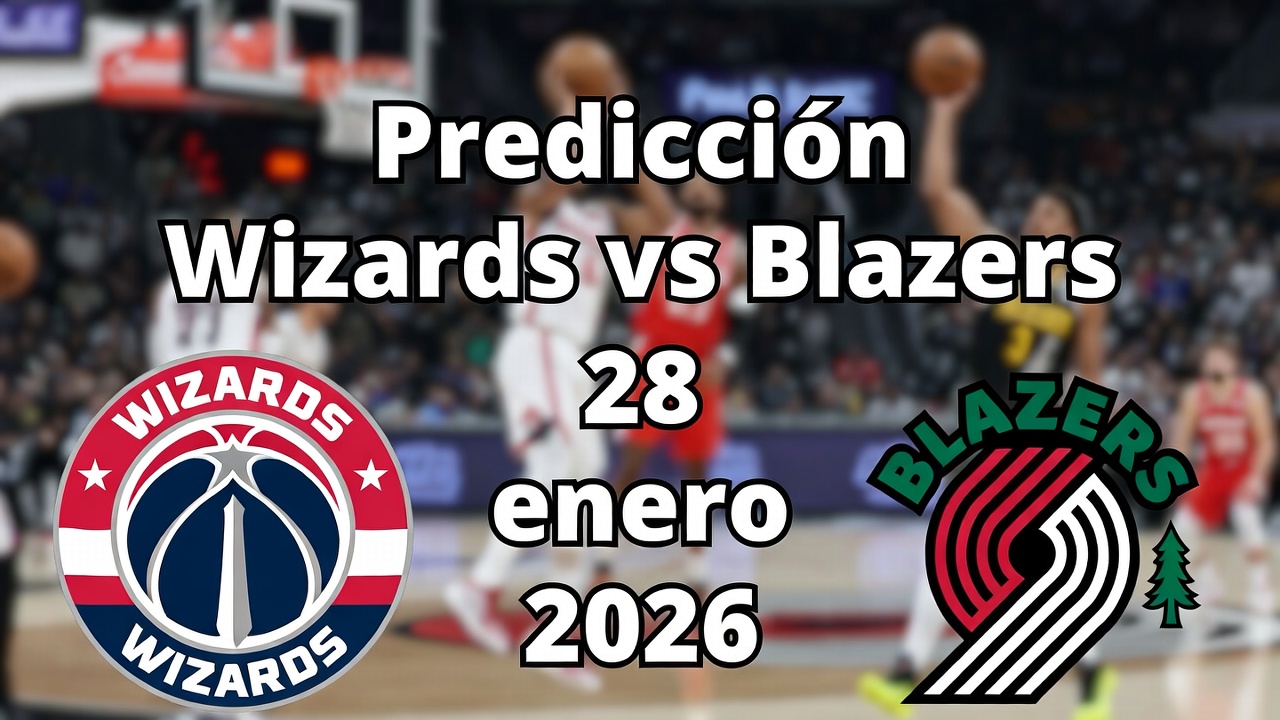 Predicción Wizards vs Blazers 28 enero 2026