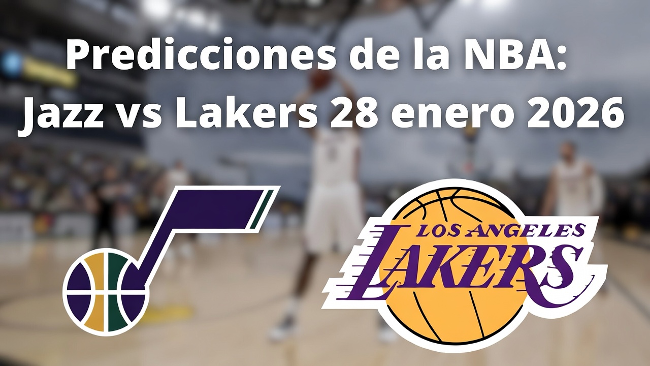 Predicciones de la NBA Jazz vs Lakers 28 enero 2026