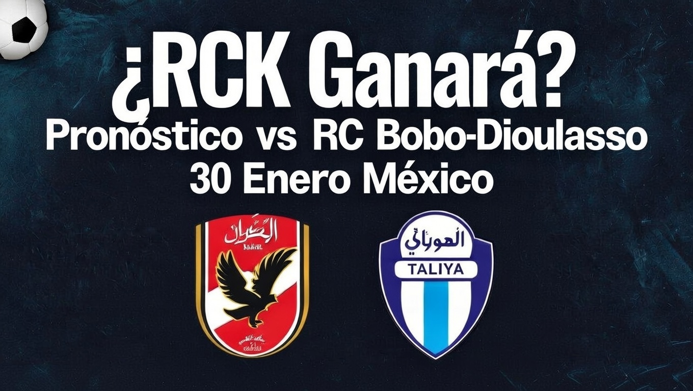 RCK Ganará Pronóstico vs RC Bobo-Dioulasso 30 Enero México