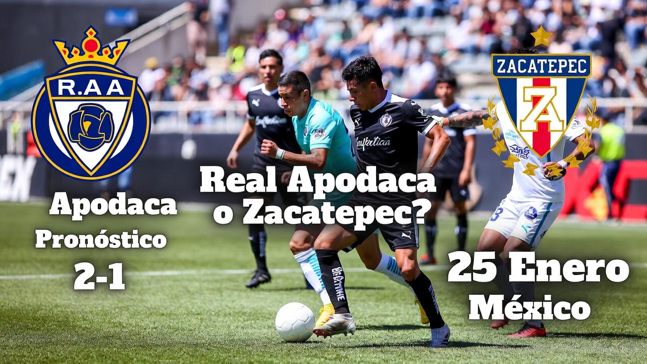 Real Apodaca o Zacatepec Pronóstico 2-1 25 Enero México