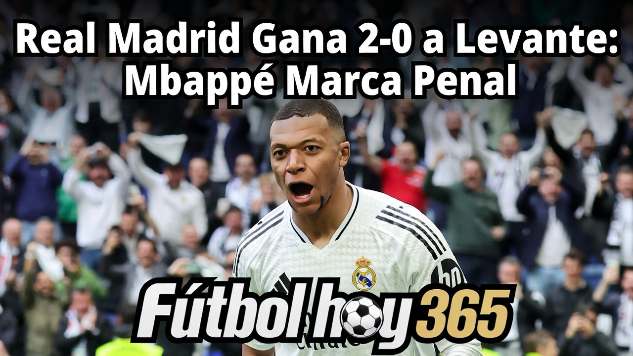 Por Diego Hernández, Reportero Deportivo de Fútbol hoy 365 Madrid, España – Como reportero presente en el Estadio Santiago Bernabéu, viví de cerca cómo el Real Madrid superó una semana caótica con una victoria 2-0 sobre el Levante en la jornada 20 de LaLiga, el 17 de enero de 2026. En medio de silbidos, pañuelos blancos y protestas de aficionados contra jugadores como Vinícius Júnior, Jude Bellingham y el presidente Florentino Pérez, Kylian Mbappé emergió como héroe al anotar de penal y calmar la tormenta. El partido inició tenso, con un empate 0-0 en el primer tiempo donde el Levante generó peligro y el Madrid lució falto de ideas. Los fans, frustrados por recientes derrotas en Champions y Copa del Rey, más el despido de Xabi Alonso y la llegada del nuevo técnico Álvaro Arbeloa, expresaron su ira desde el pitazo inicial. Noté cómo el ambiente se enrarecía con cánticos contra la directiva, pero Mbappé cambió todo al minuto 58: derribado en el área por Adrián de la Fuente, cobró el penal con un engaño al portero y marcó su gol 19 en LaLiga esta temporada –y el 50 en total para el Madrid en solo 53 juegos, solo detrás de Cristiano Ronaldo–. Al 65', Raúl Asencio remató de cabeza un córner de Arda Güler para el 2-0 definitivo, su segundo tanto consecutivo en el Bernabéu con máscara protectora. Arbeloa, en su debut victorioso, defendió: 