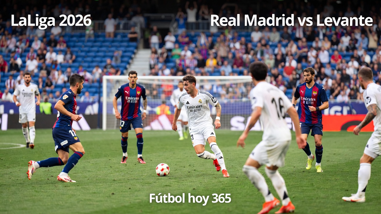 Real Madrid vs Levante 2026 Previa Debut Arbeloa en el Bernabéu