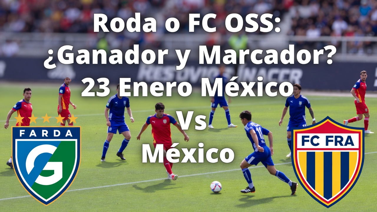 Roda o FC OSS ¿Ganador y Marcador 23 Enero México