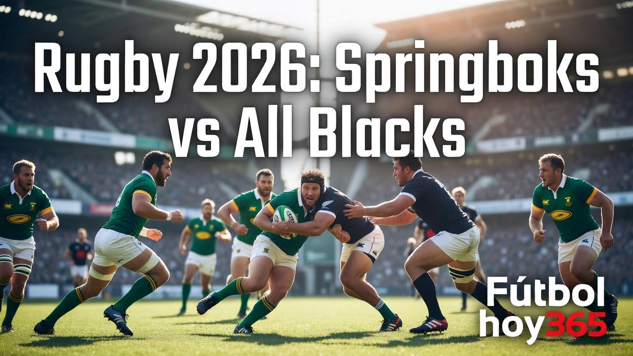 Rugby 2026 Springboks vs All Blacks Serie