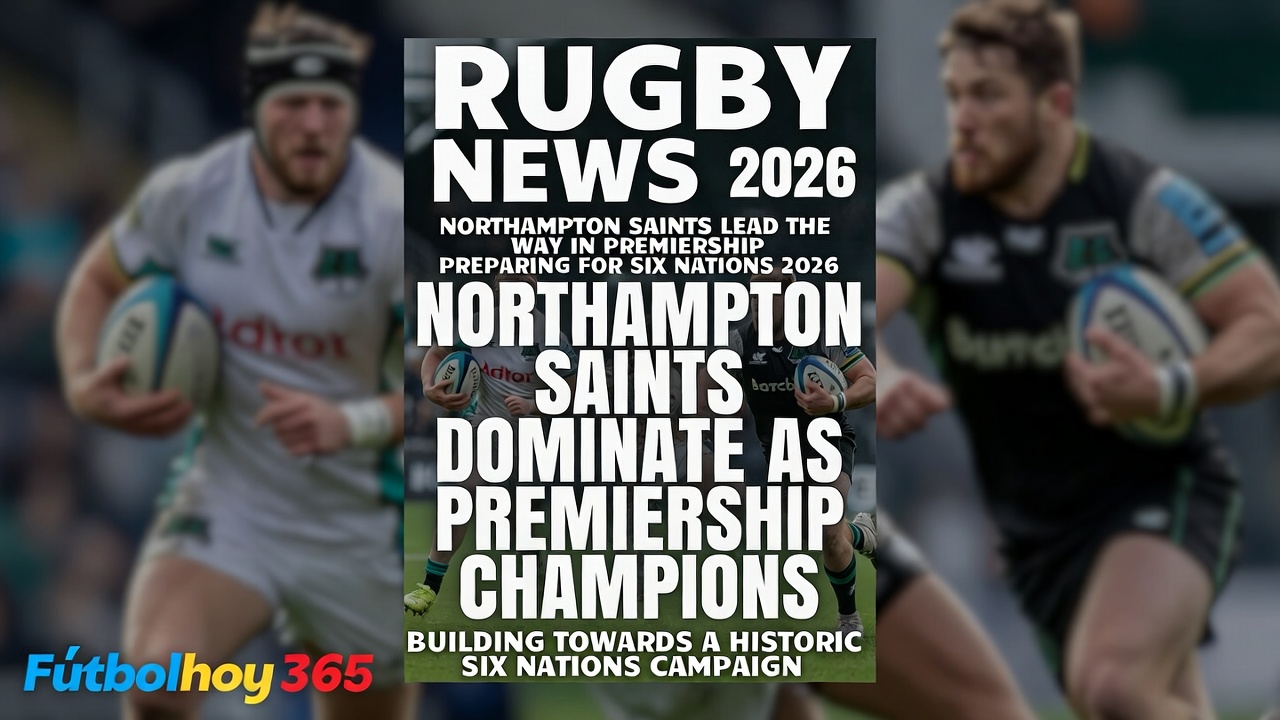 Rugby Noticias 2026 Northampton Lidera y Six Nations Arranca