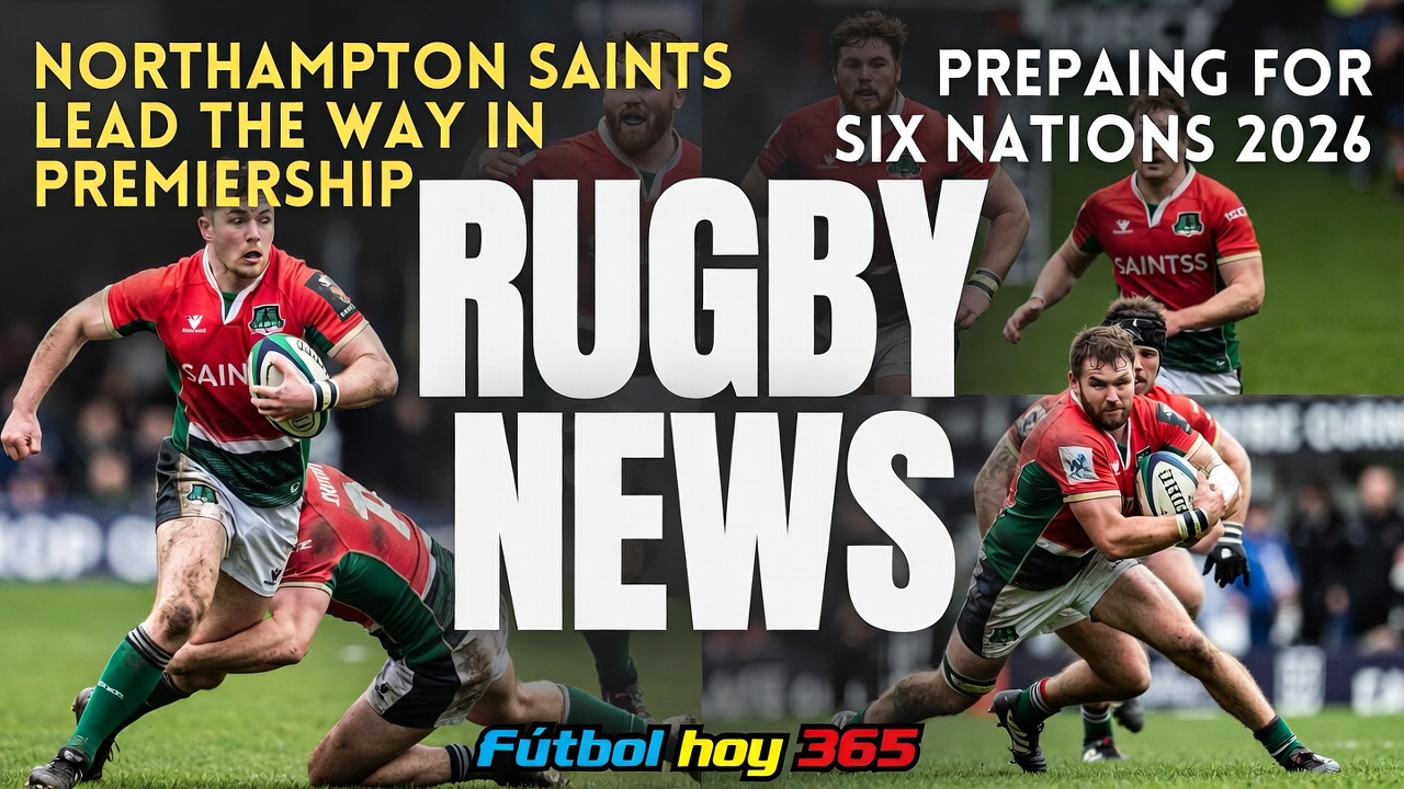 Rugby Noticias 2026 Northampton Lidera y Six Nations Arranca