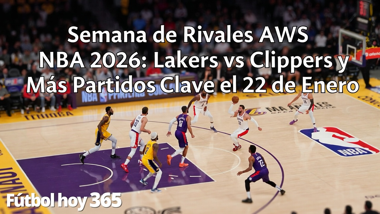 Semana Rivales NBA 2026 Lakers vs Clippers 22 Ene