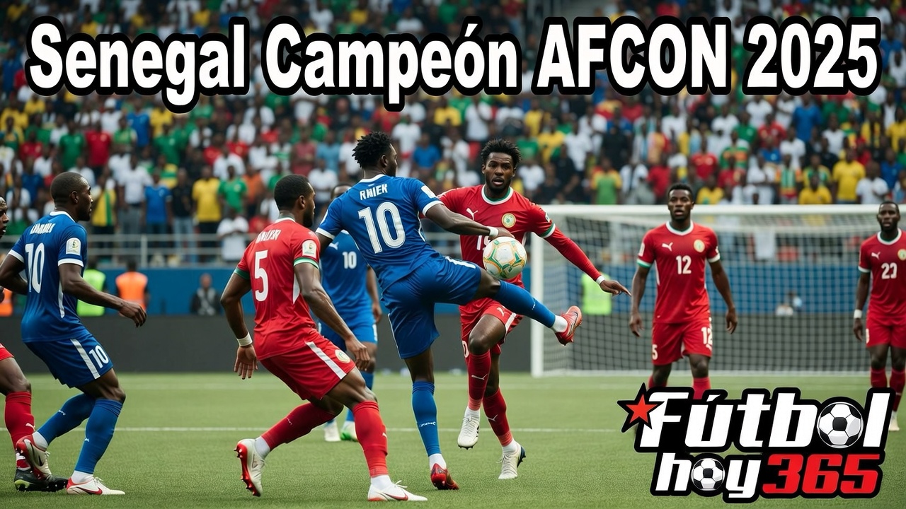 Senegal Campeón AFCON 2025 1-0 a Marruecos en Final Polémica