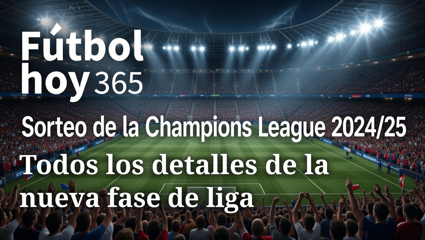Sorteo de la Champions League 202425 Todos los detalles de la nueva fase de liga