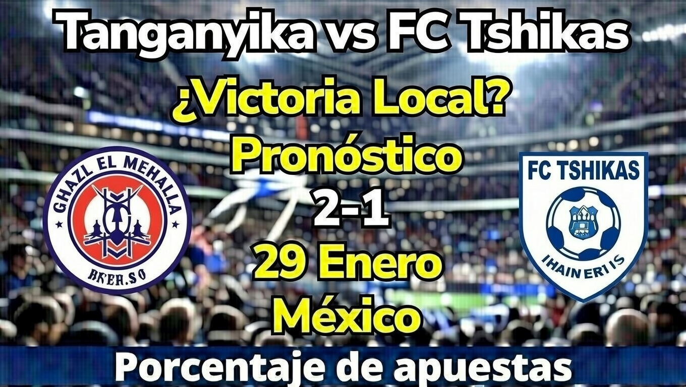 Tanganyika vs FC Tshikas ¿Victoria Local Pronóstico 29 Enero Mexico
