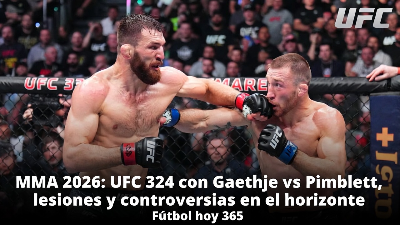 UFC 324 2026 Gaethje vs Pimblett y las grandes controversias