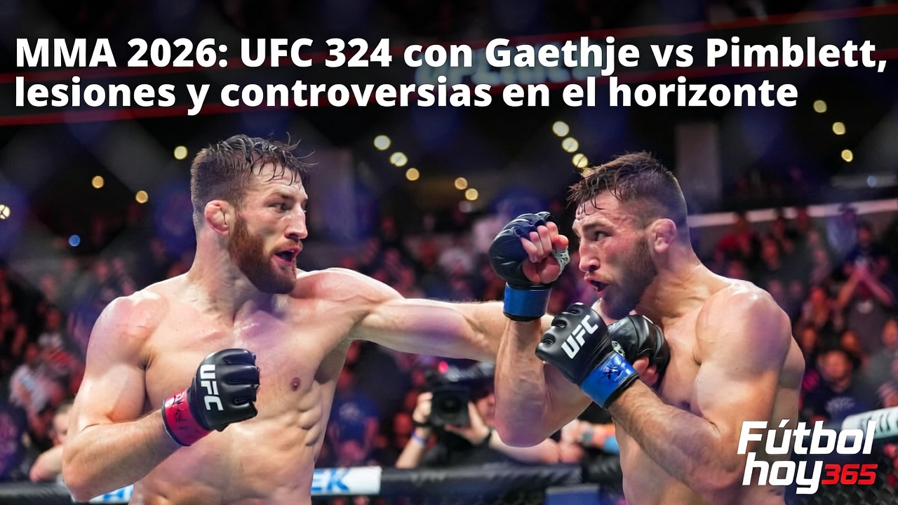 UFC 324 2026 Gaethje vs Pimblett y las grandes controversias
