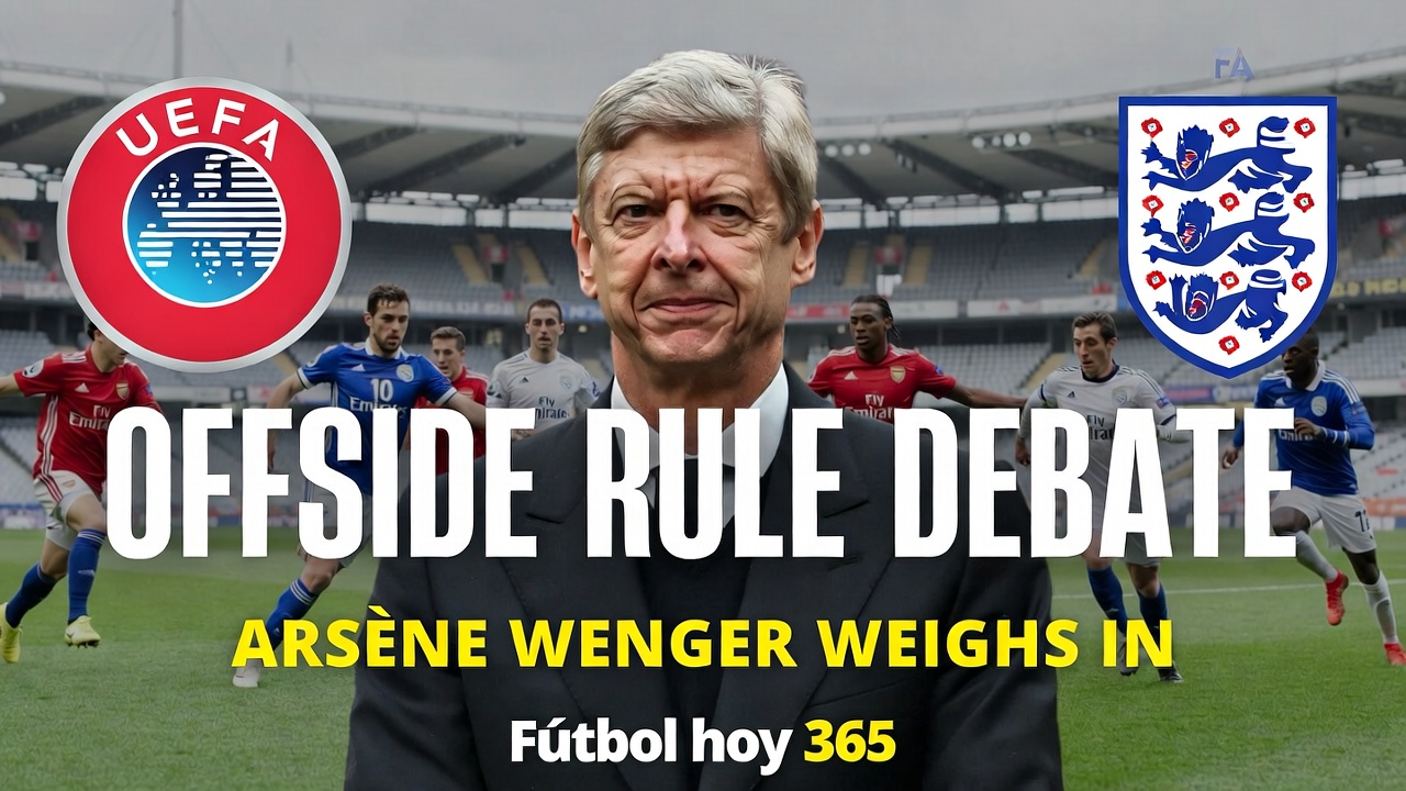 Wenger ve rechazada su regla de offside por UEFA y FA