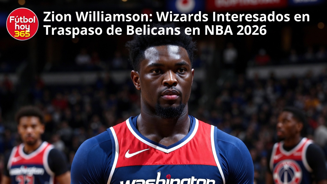 Zion Williamson Wizards Exploran Traspaso de Pelicans en NBA 2026