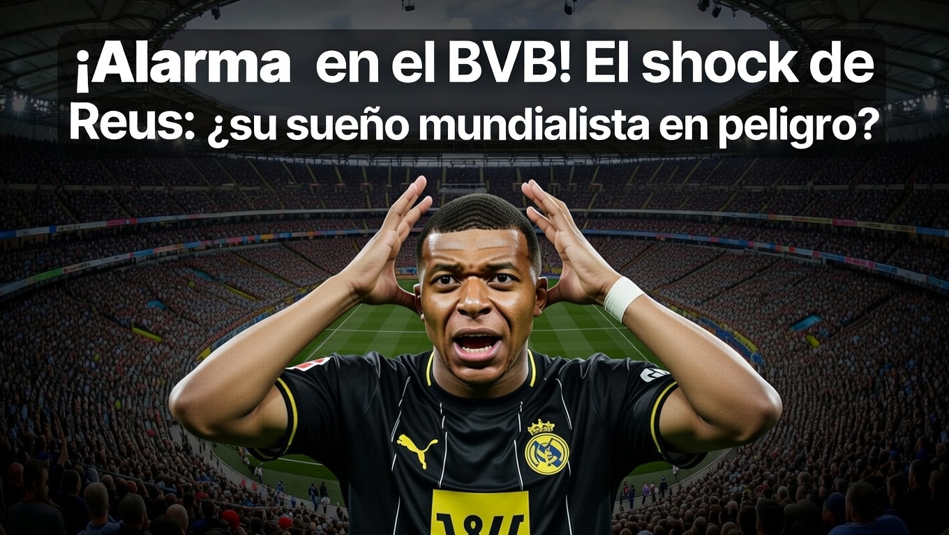 ¡Alarma en el BVB! El shock de Reus ¿su sueño mundialista en peligro