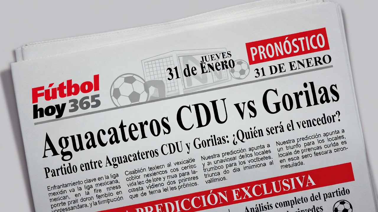 ¿Aguacateros CDU Ganará vs Gorilas - Pronóstico 31 Enero México