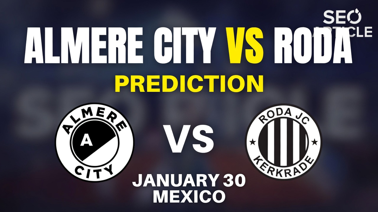 ¿Almere City gana a Roda Pronóstico 30 Enero México