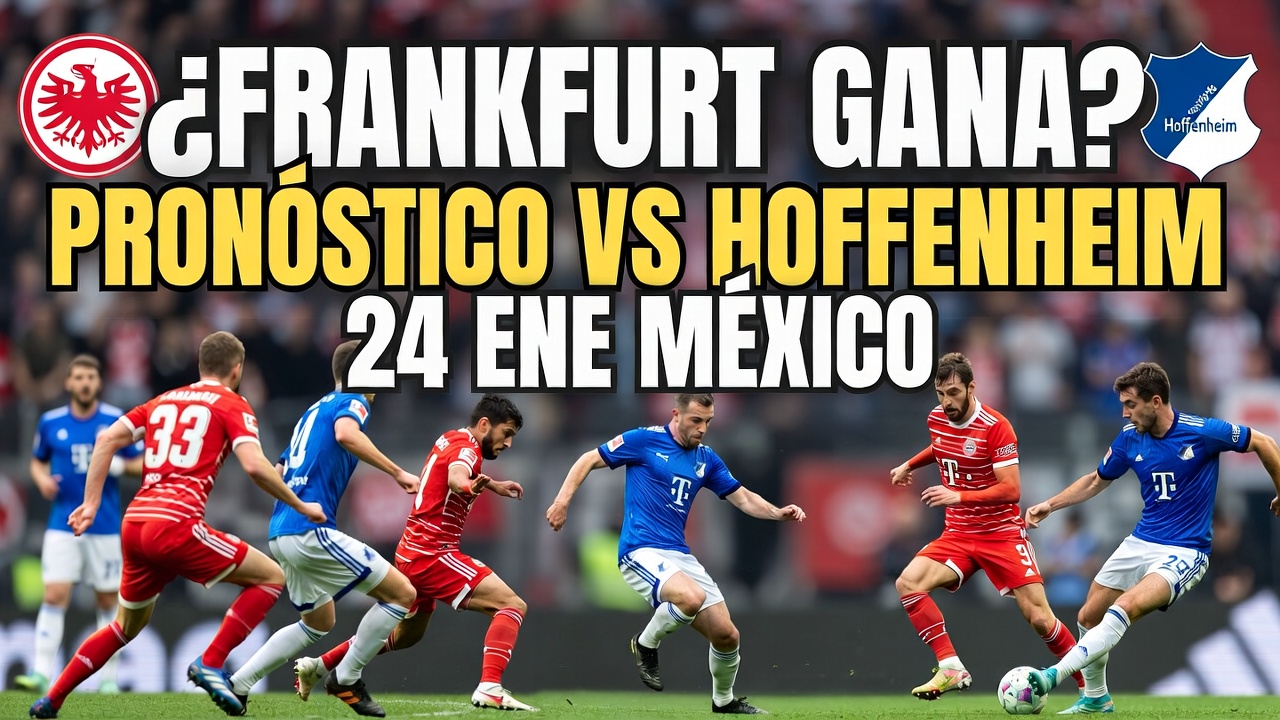 ¿Frankfurt Gana Pronóstico vs Hoffenheim - Marcador 24 Ene México