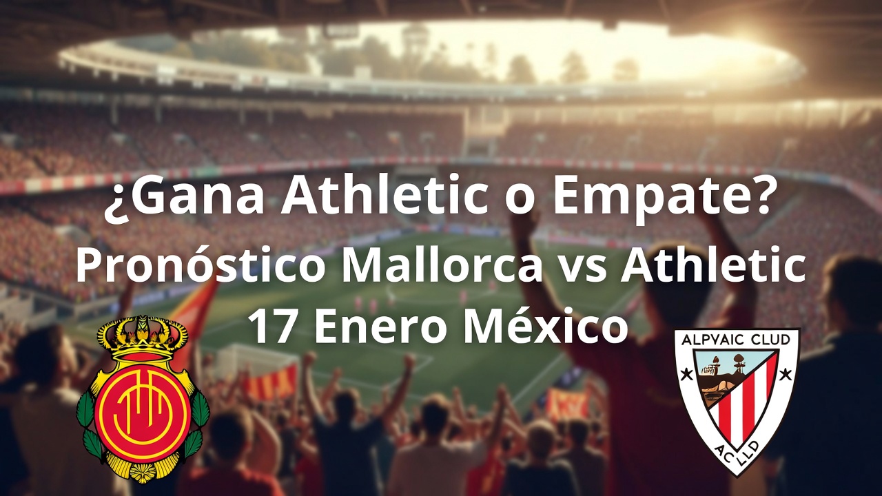 ¿Gana Athletic o Empate Pronóstico Mallorca vs Athletic 17 Enero México