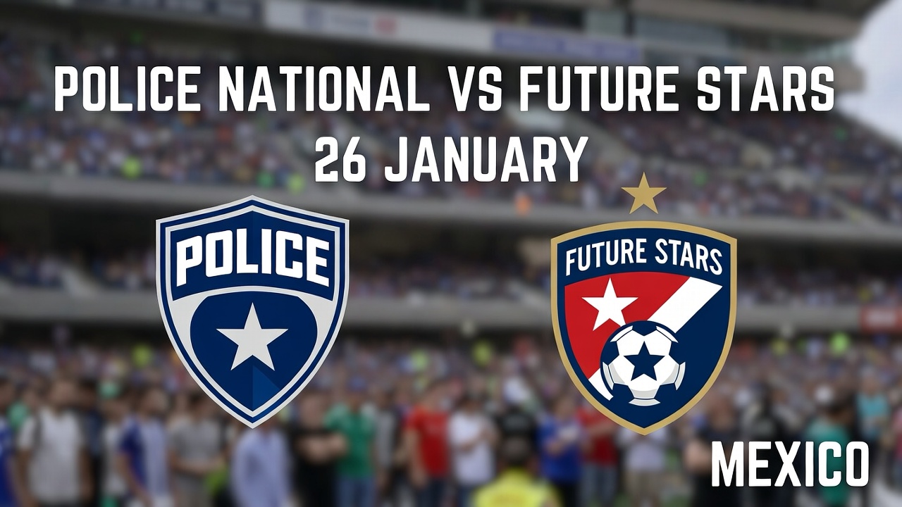 ¿Police National gana Pronóstico vs Future Stars 26 Enero México