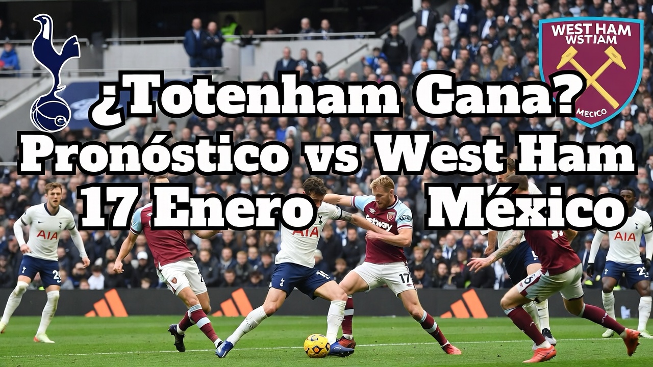 ¿Tottenham Gana Pronóstico vs West Ham 17 Enero México