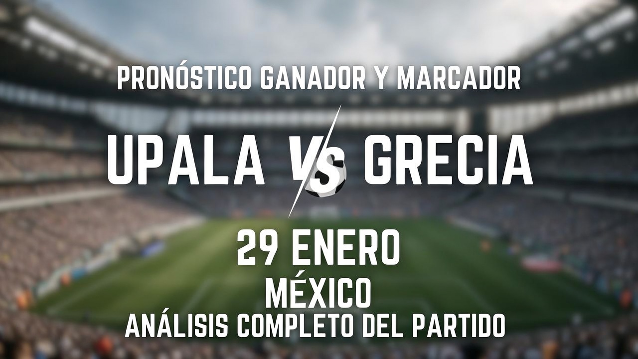 ¿Upala o Grecia Pronóstico Ganador y Marcador 29 Enero México