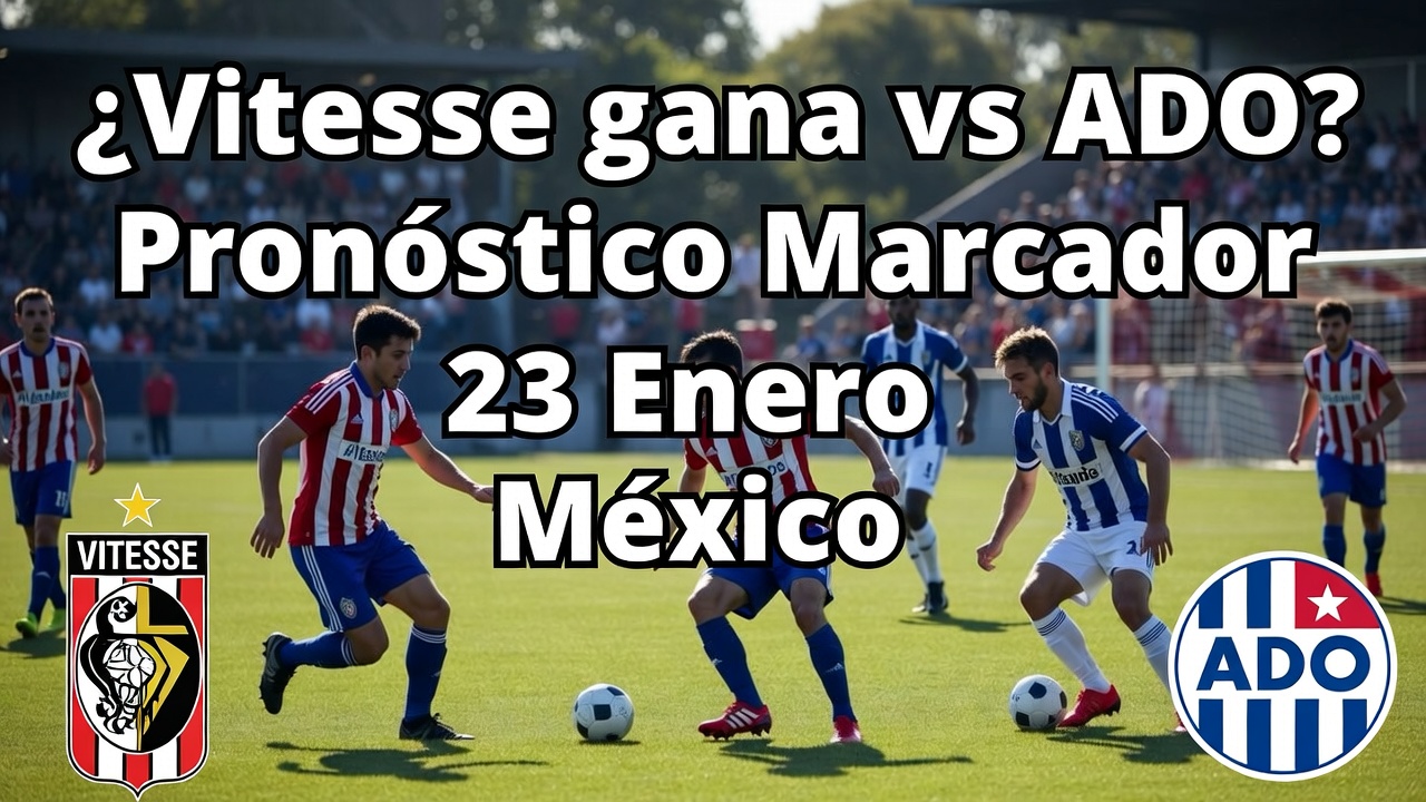 ¿Vitesse gana vs ADO Pronóstico Marcador 23 Enero México