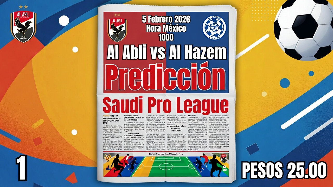Al Ahli vs Al Hazem Predicción Saudi Pro League 5 Febrero 2026