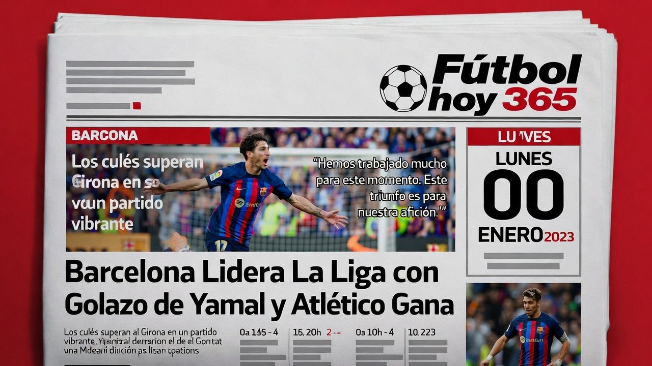 Barcelona Lidera La Liga con Golazo de Yamal y Atlético Gana