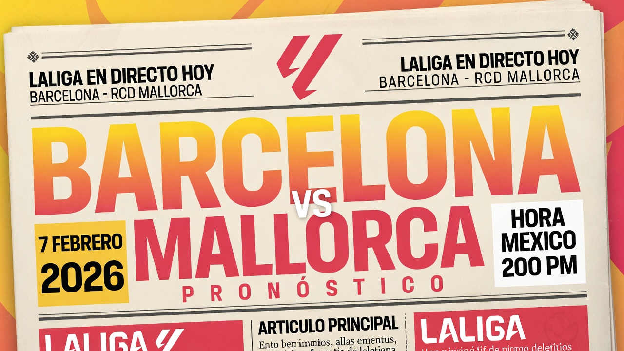 Barcelona vs Mallorca Pronostico 7 Febrero 2026
