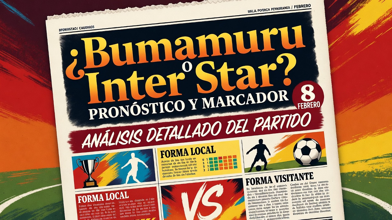 Bumamuru o Inter Star Pronóstico y Marcador 8 Febrero
