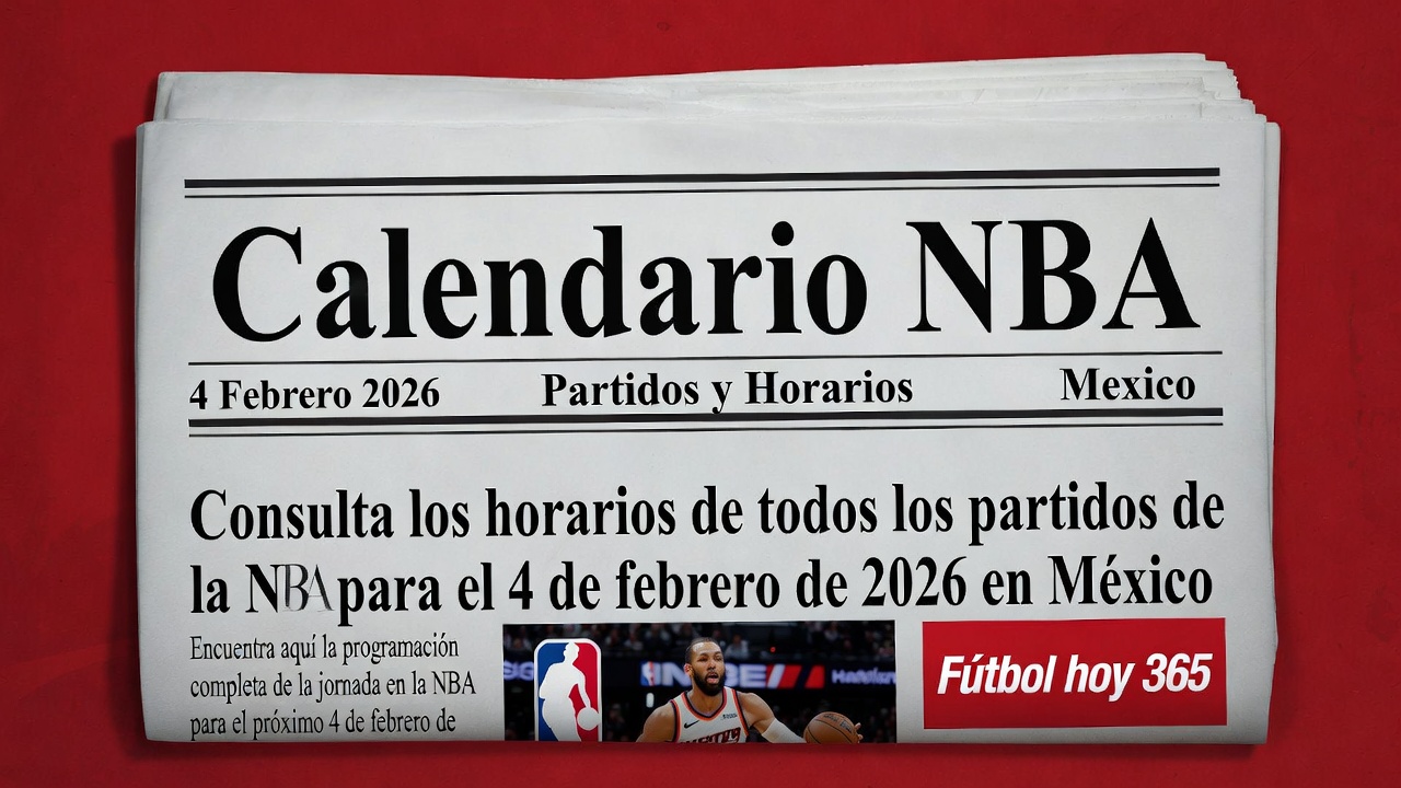 Calendario NBA 4 Febrero 2026 Partidos y Horarios Mexico