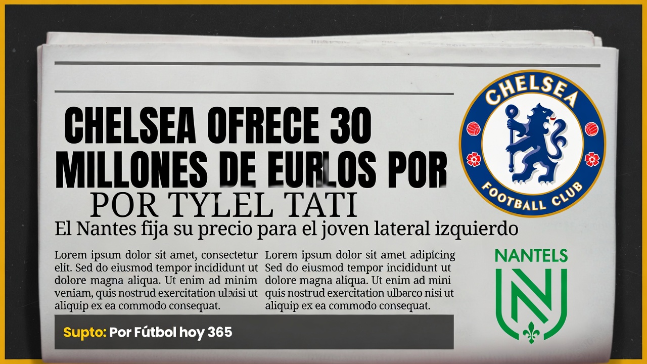 Chelsea Ofrece 30 Millones por Tylel Tati de Nantes