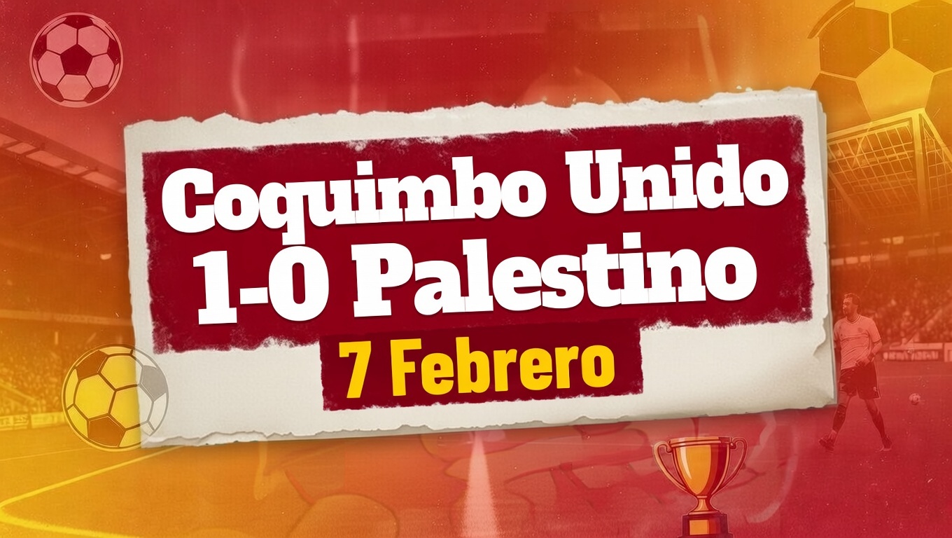 Coquimbo Unido 1-0 Palestino Pronóstico Ganador 7 Febrero