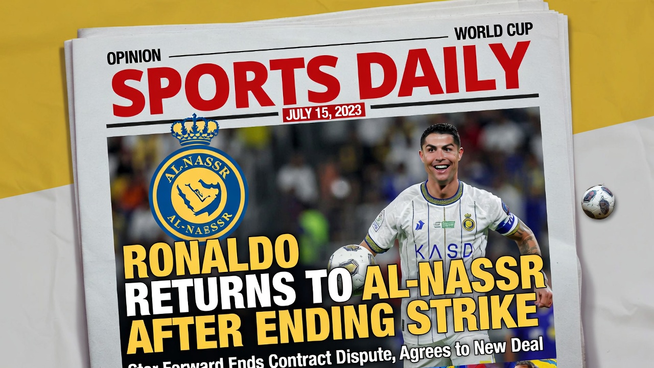 Cristiano Ronaldo Regresa al Al-Nassr Tras Fin de Huelga