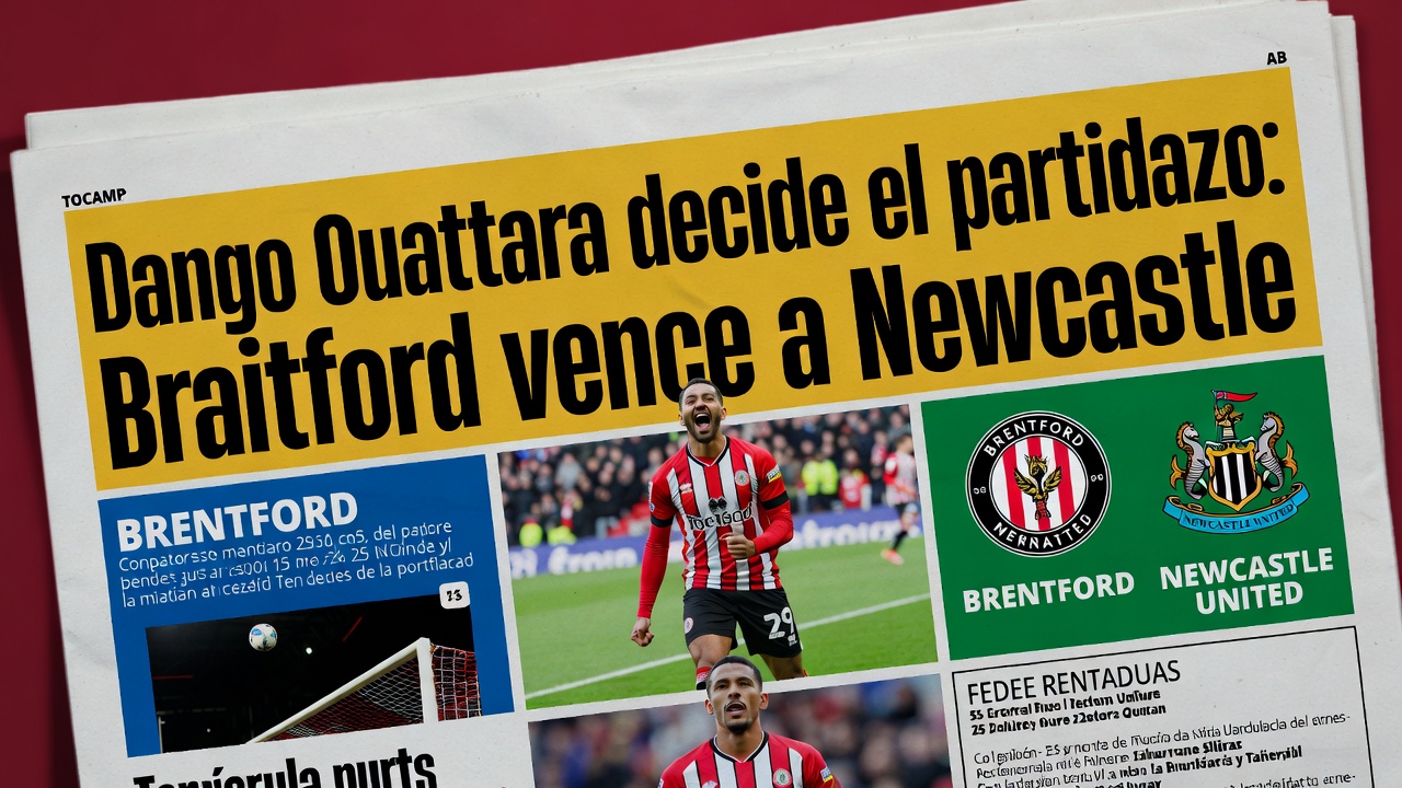 Dango Ouattara decide el partidazo Brentford vence a Newcastle