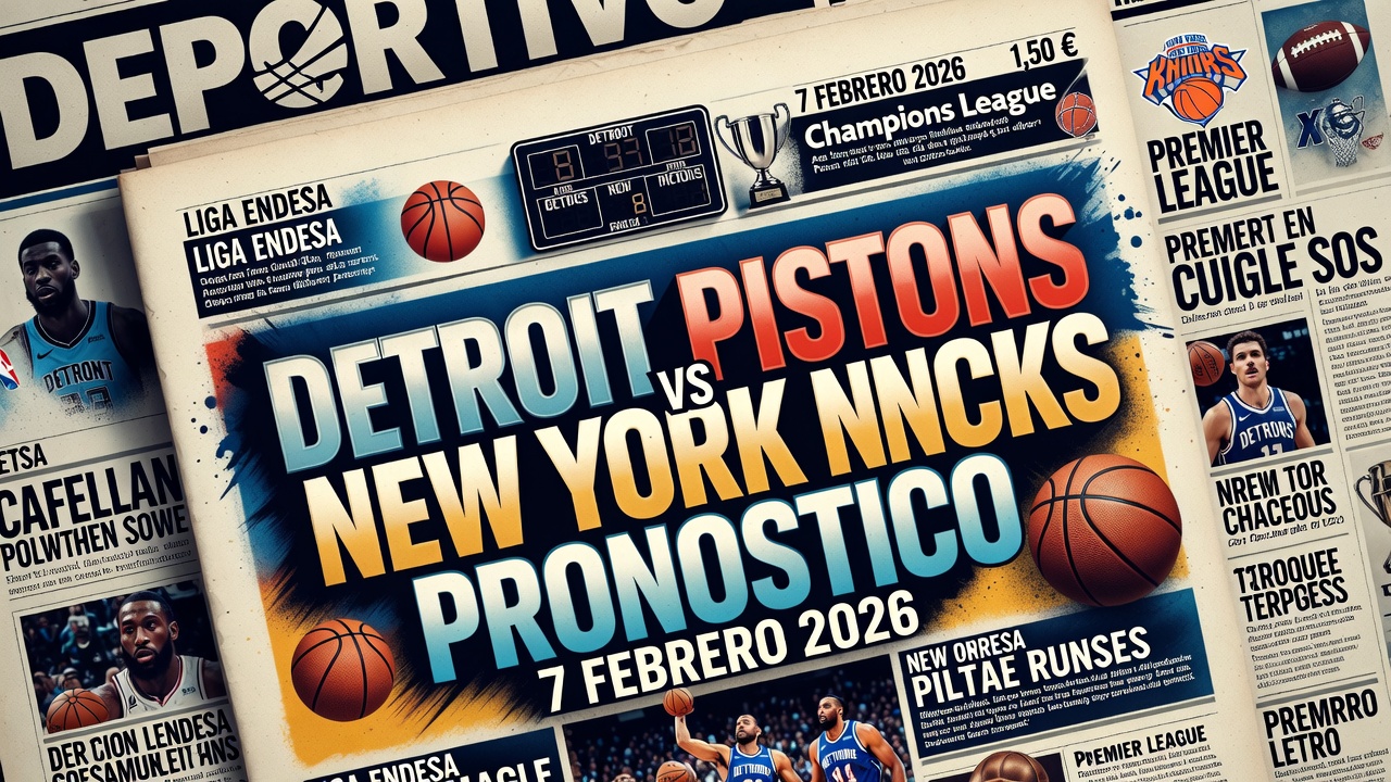 Detroit Pistons vs New York Knicks Pronostico 7 Febrero 2026