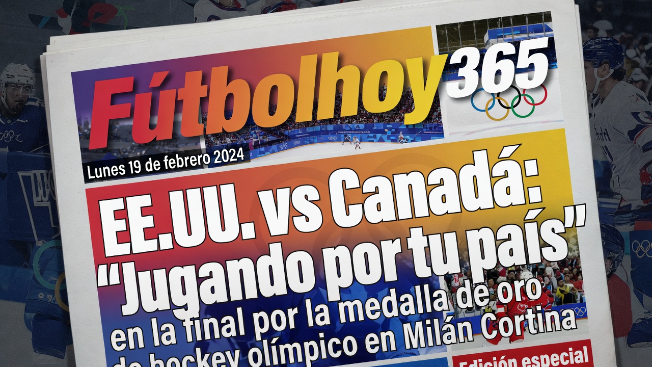 EE.UU. vs Canadá 'Jugando por tu país' en la final por la medalla de oro de hockey olímpico en Milán Cortina