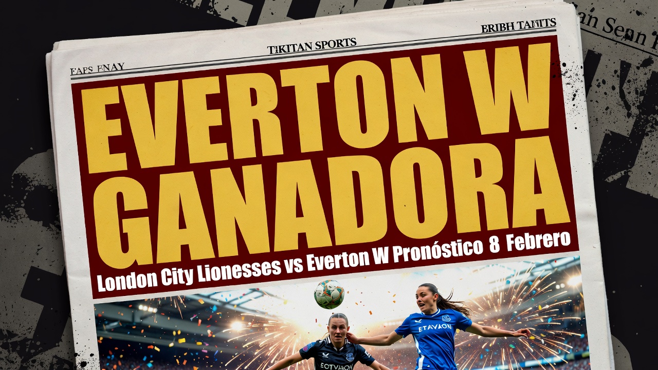 Everton W Ganadora London City Lionesses vs Everton W Pronóstico 8 Febrero