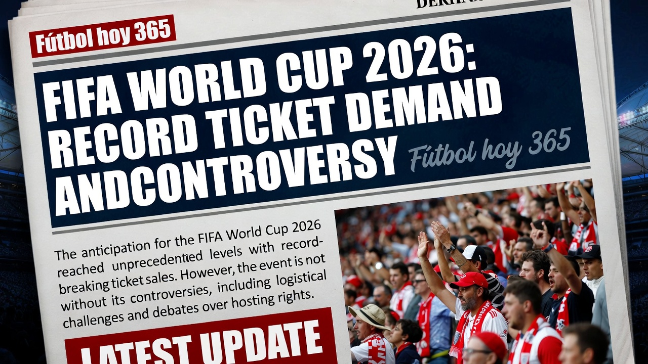 FIFA World Cup 2026 Demanda Récord de Boletos y Polémica