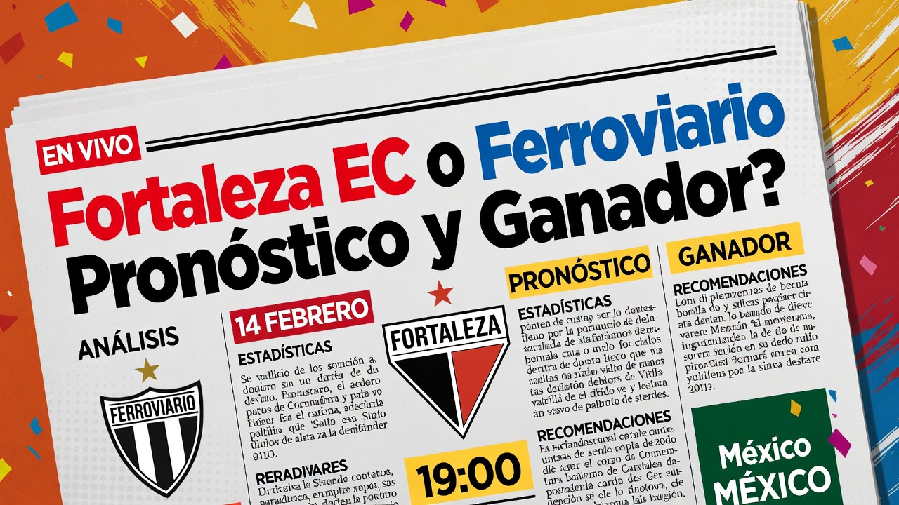 Fortaleza EC o Ferroviario Pronóstico y Ganador 14 Febrero México